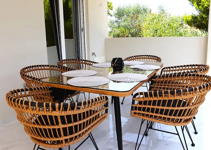 ヴィラ Banana Bay Residence- 4br With Pool,table Tennis,1min From The Sea By Mana Gers Vasilikí